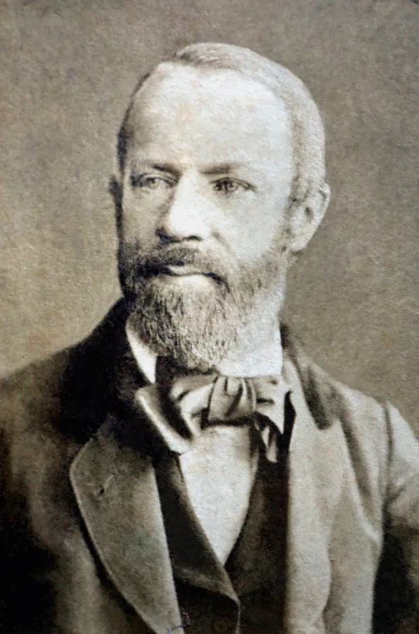 Porträt von Theodor Hahn (1824–1883) – Gedenkseite