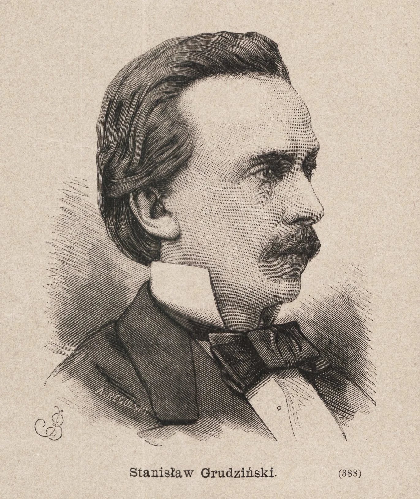 Portrait of Stanisław Grudziński (1852–1884) – memorial page