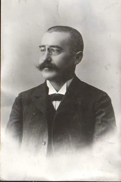 Porträt von Denys Sitschynskyj (1865–1909) – Gedenkseite