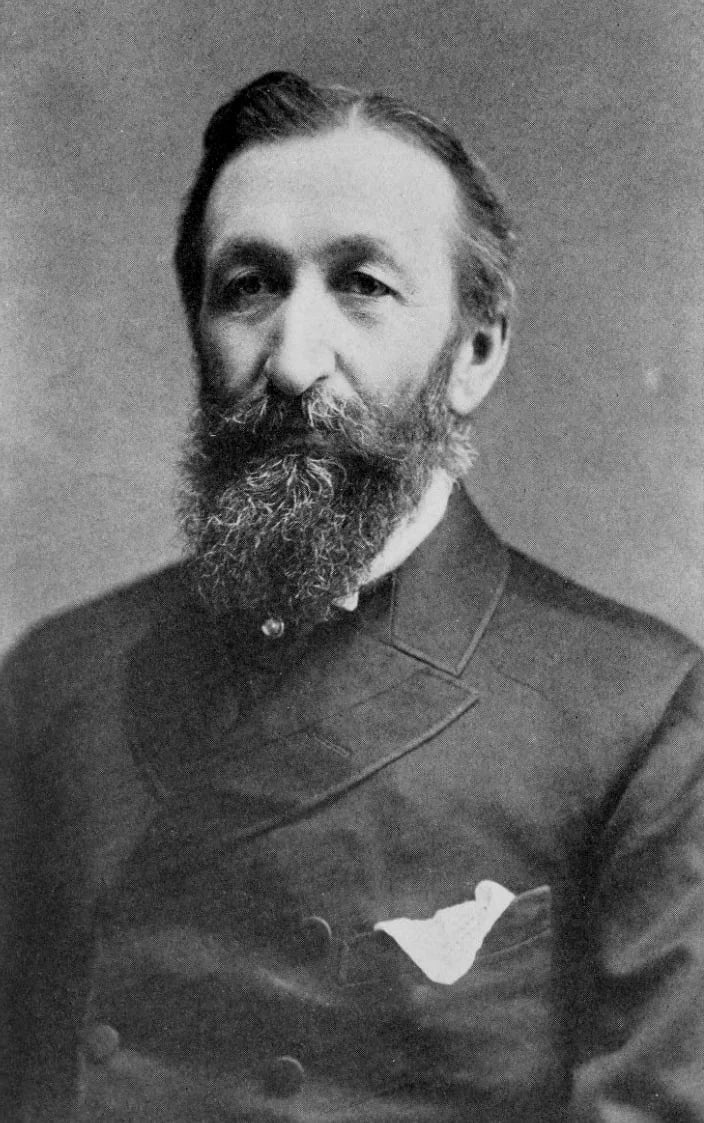 Porträt von Nehemiah Parker Clarke (1836–1912) – Gedenkseite