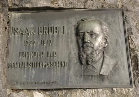 Porträt von Isaak Gröbli (1822–1917) – Gedenkseite