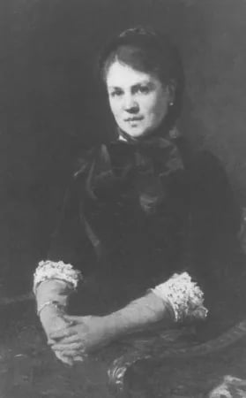 Porträt von Warwara Chanenko (1852–1922) – Gedenkseite