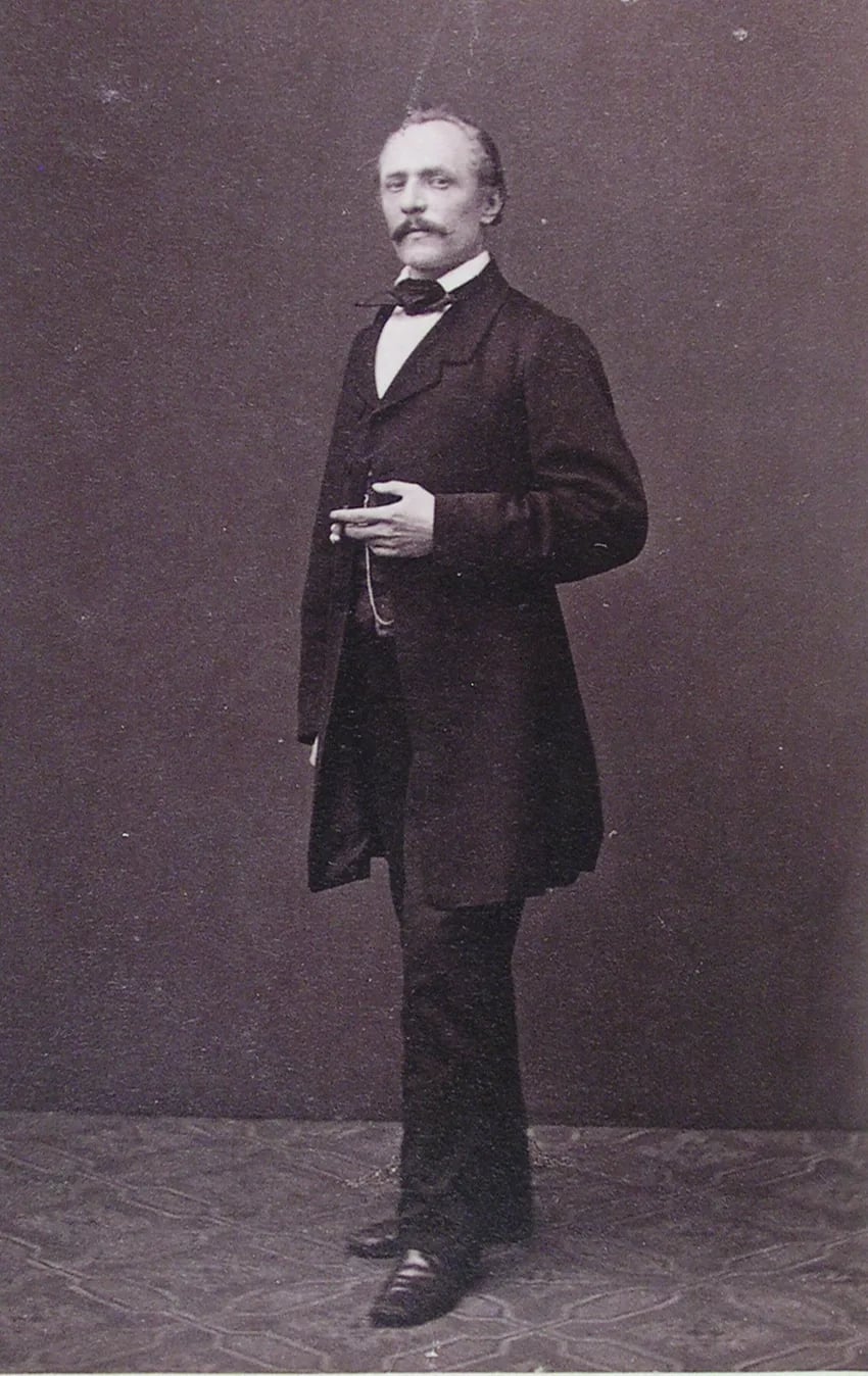 Porträt von Hubert Salentin (1822–1910) – Gedenkseite