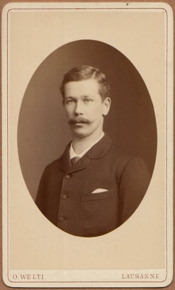 Porträt von Carl Geigy (1860–1943) – Gedenkseite