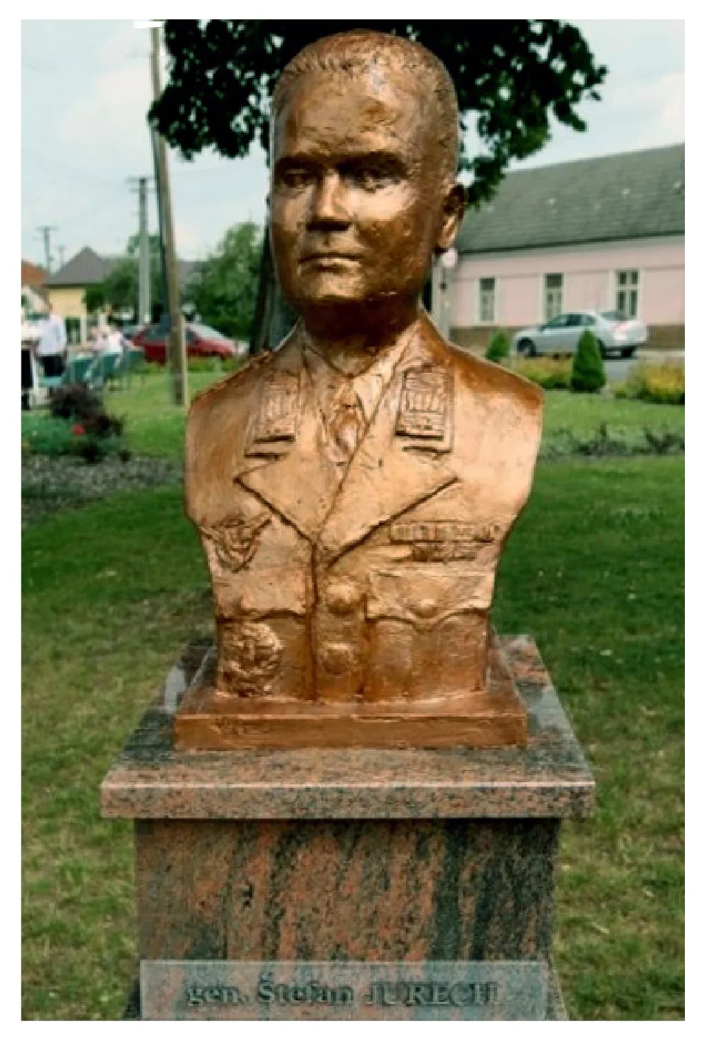 Portrait of Štefan Jurech (1898–1945) – memorial page