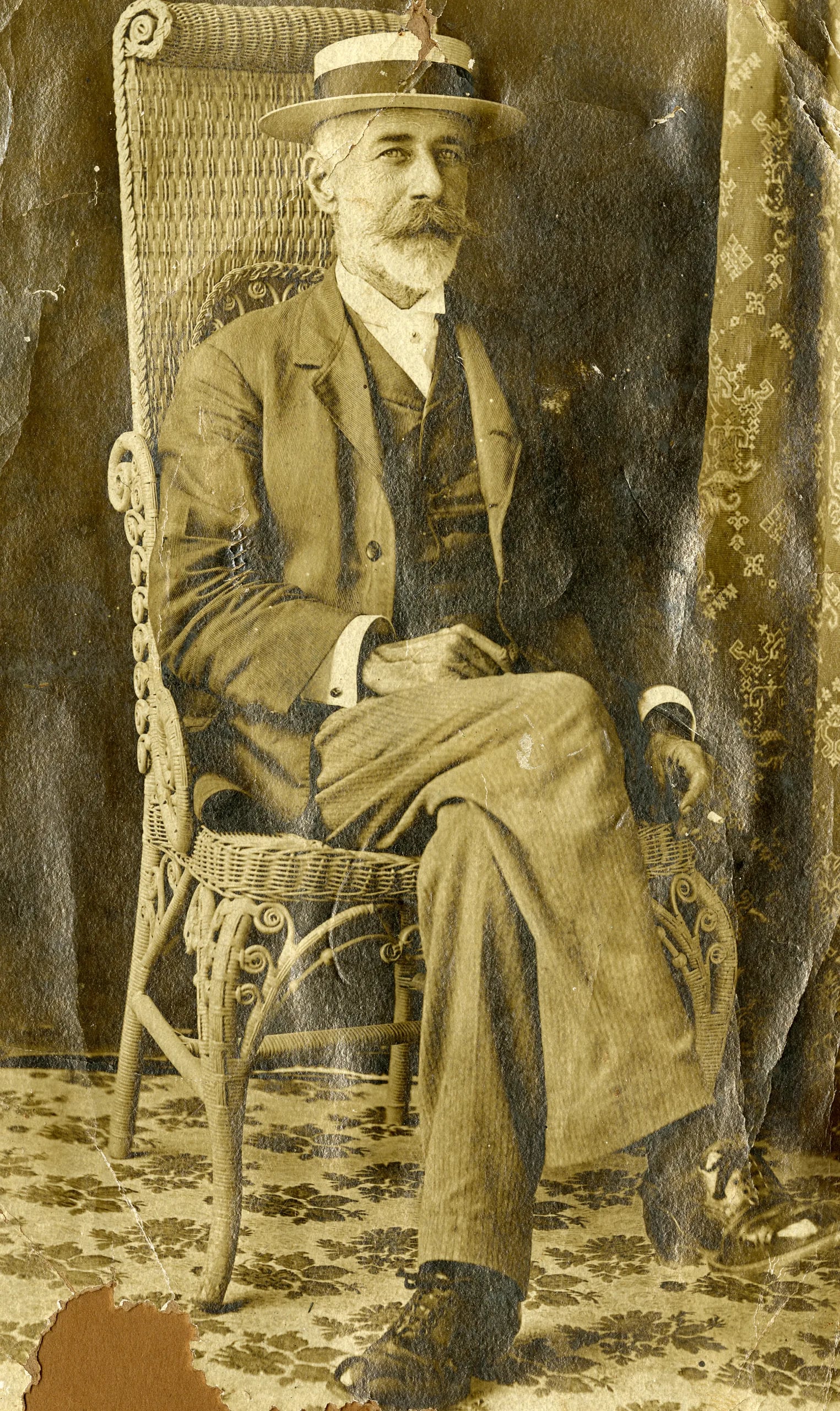 Porträt von Arturo Gervasio Castillo (1858–1921) – Gedenkseite