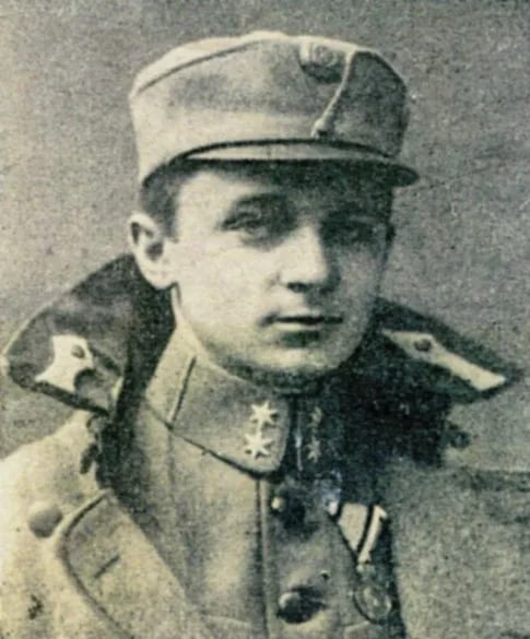 Porträt von Ossyp Jarymowytsch (1897–1917) – Gedenkseite