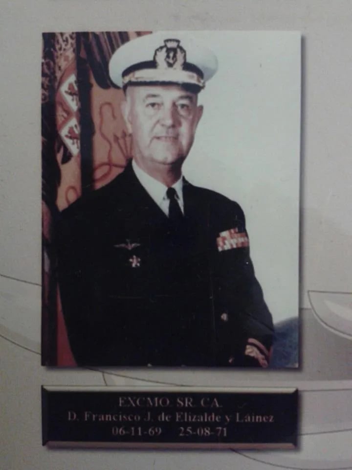 Porträt von Francisco Javier de Elizalde y Laínez (1912–2005) – Gedenkseite