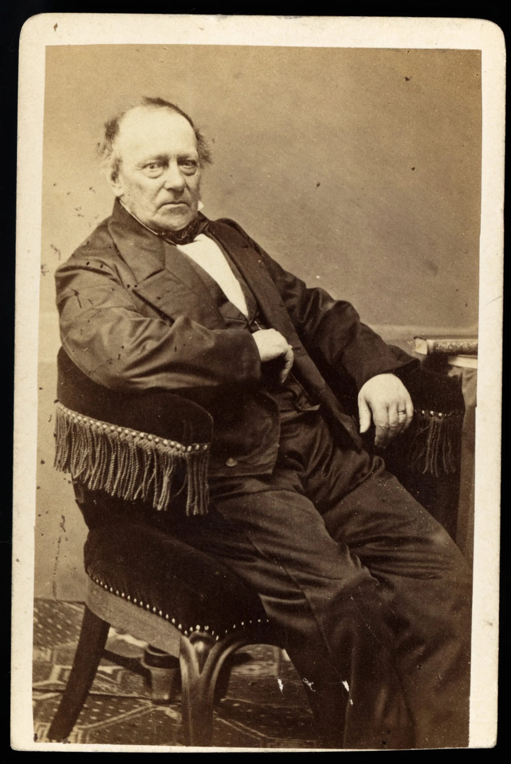 Porträt von Cornelis Ulrich Jan Huber (1795–1878) – Gedenkseite