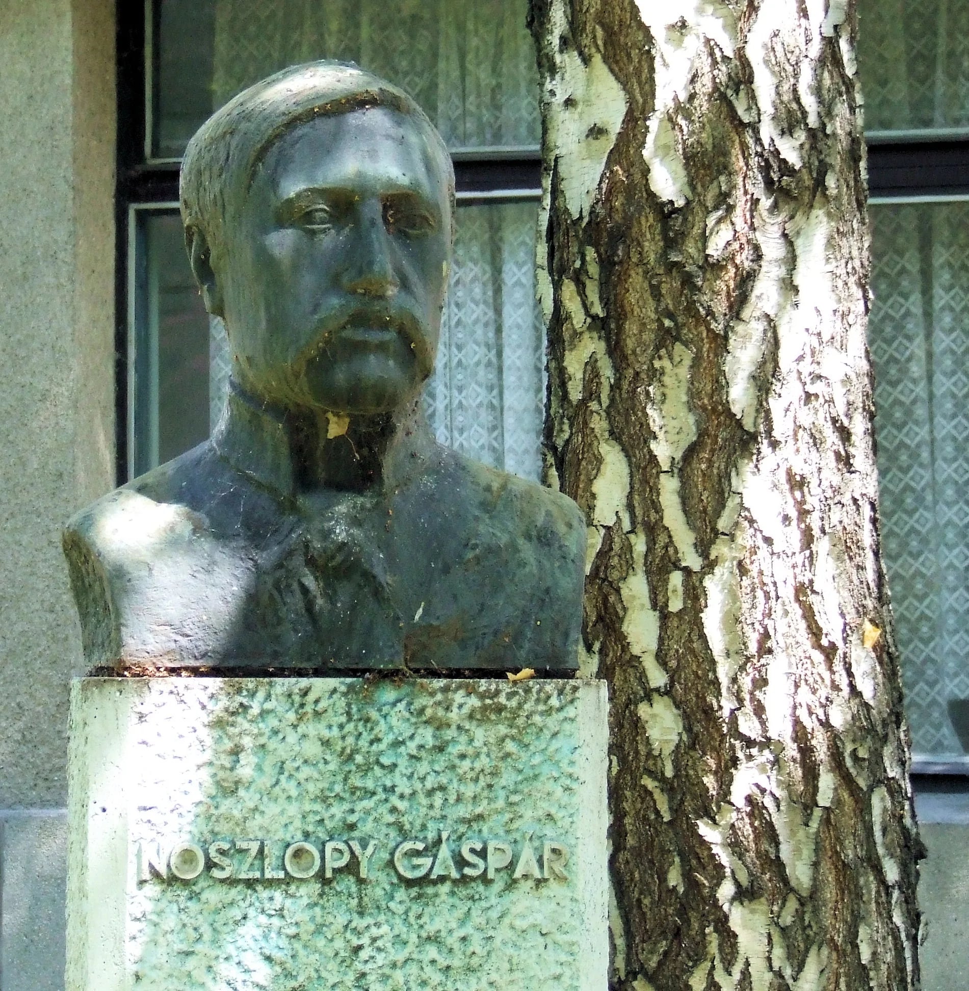 Porträt von Kaspar Nosslopy (1820–1853) – Gedenkseite