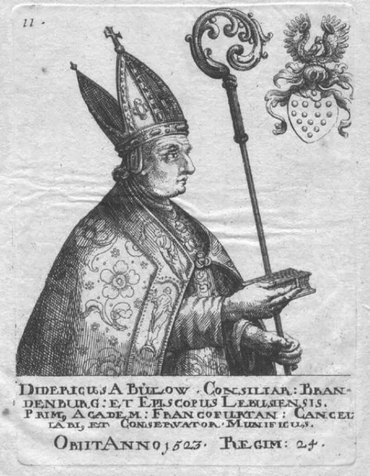 Porträt von Dietrich von Bülow (1460–1523) – Gedenkseite
