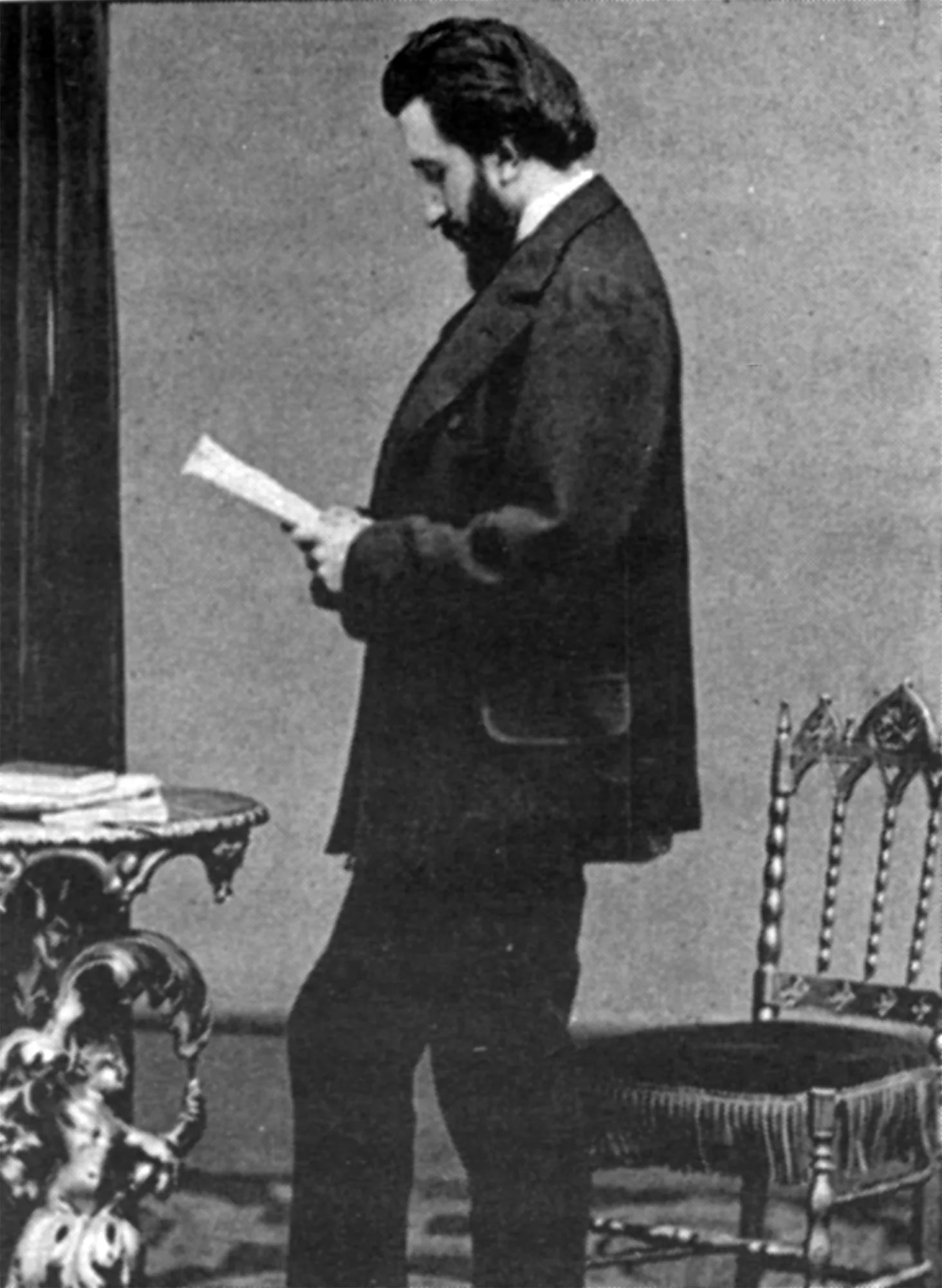 Porträt von Giacomo Doria (1840–1913) – Gedenkseite
