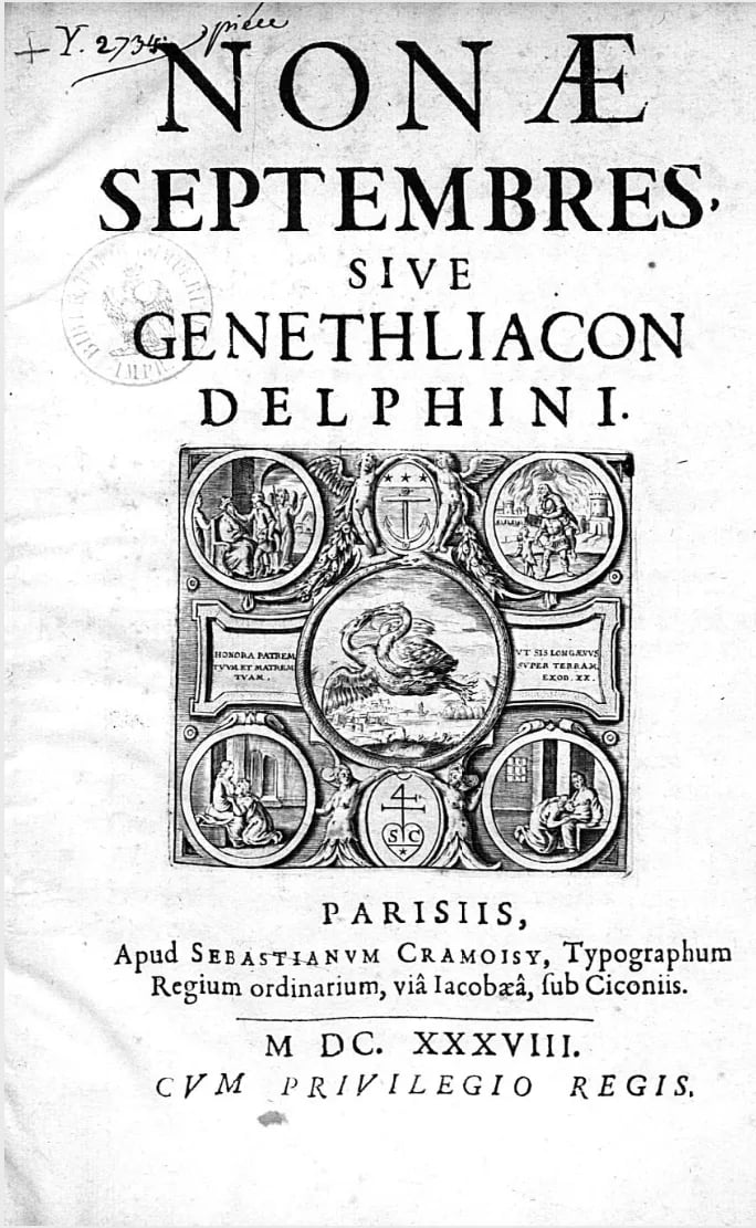 Porträt von Jean Sirmond (1589–1649) – Gedenkseite