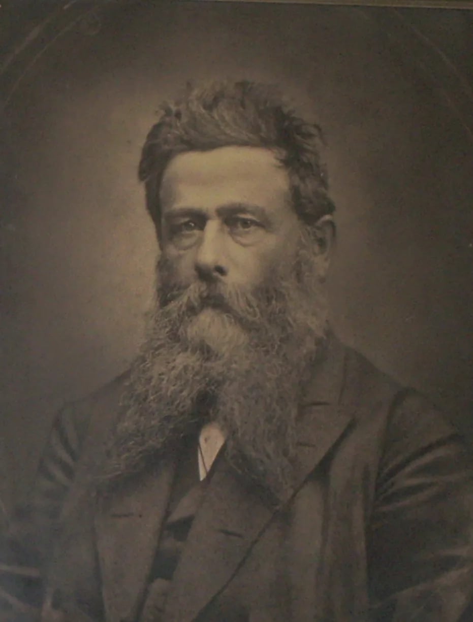 Porträt von Ludwig Meyn (1820–1878) – Gedenkseite