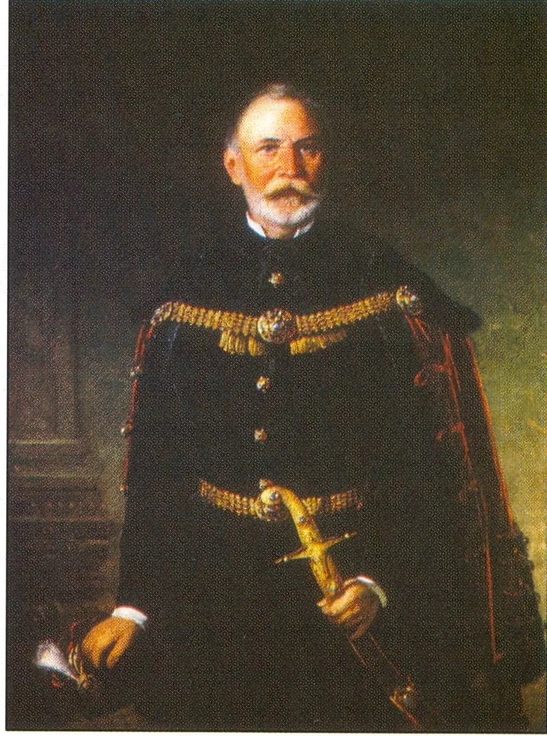 Portrait of Tamás Návay (1815–1879) – memorial page