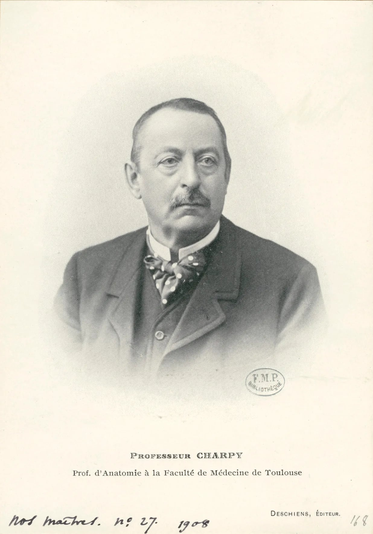 Porträt von Georges Charpy (1865–1945) – Gedenkseite