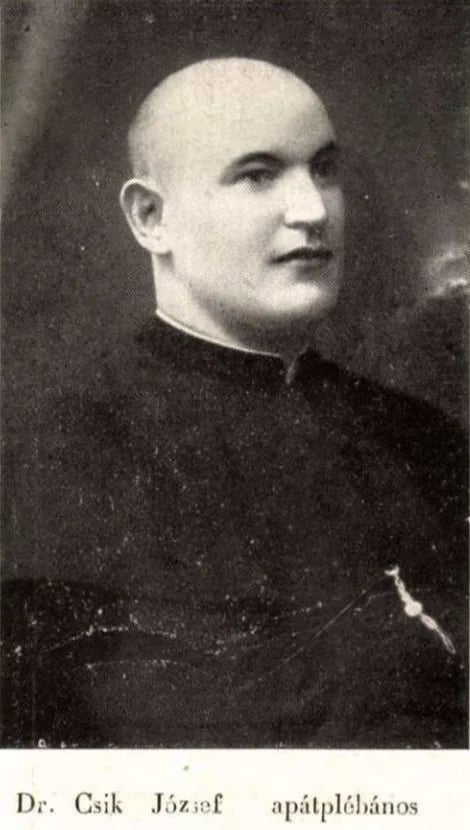 Porträt von József Csik (1891–1964) – Gedenkseite