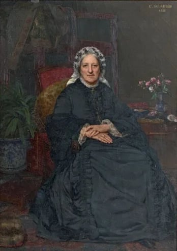Porträt von Sophie Delahante (1812–1898) – Gedenkseite