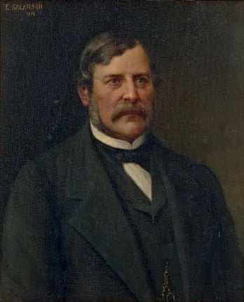 Porträt von Armand François de Gravier (1802–1873) – Gedenkseite
