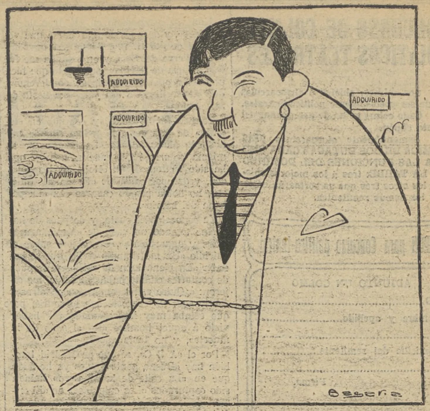 Porträt von Oscar de Nardiz (1873–1933) – Gedenkseite