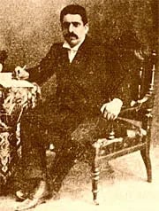 Porträt von Issa Iskandar Maluf (1869–1956) – Gedenkseite