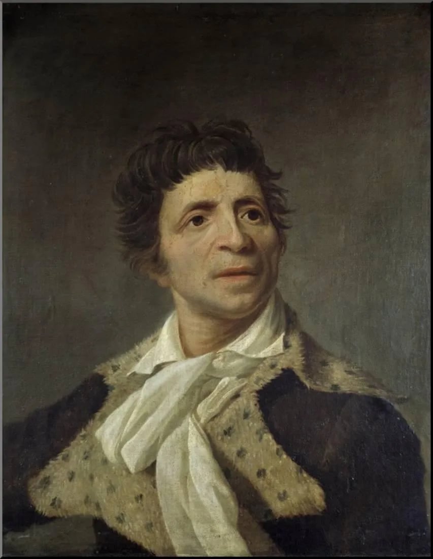 Porträt von Jean Paul Marat (1743–1793) – Gedenkseite