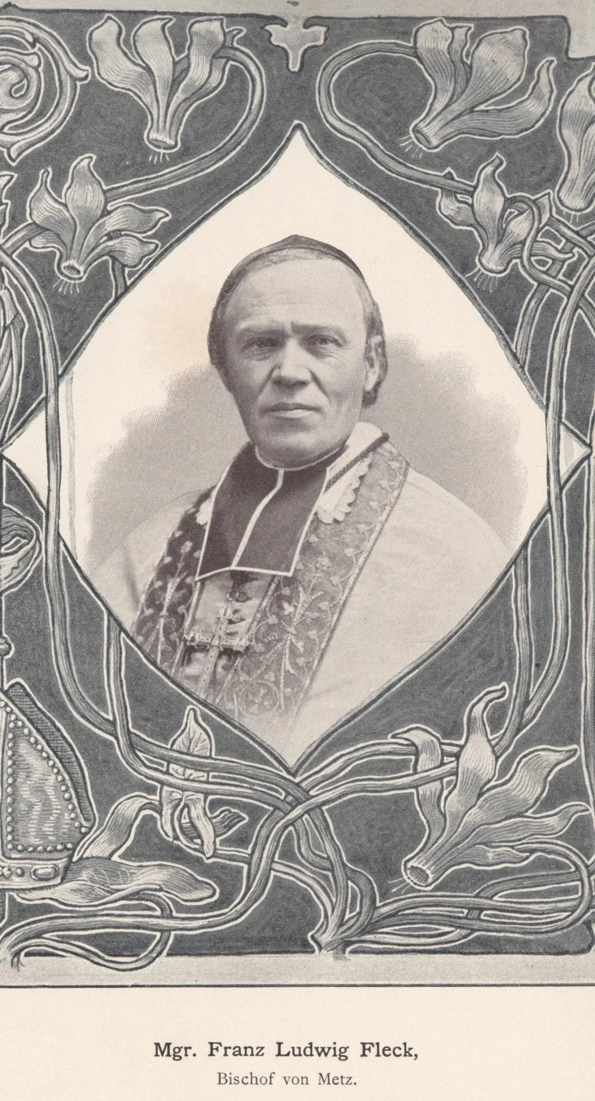 Porträt von Franz Ludwig Fleck (1824–1899) – Gedenkseite
