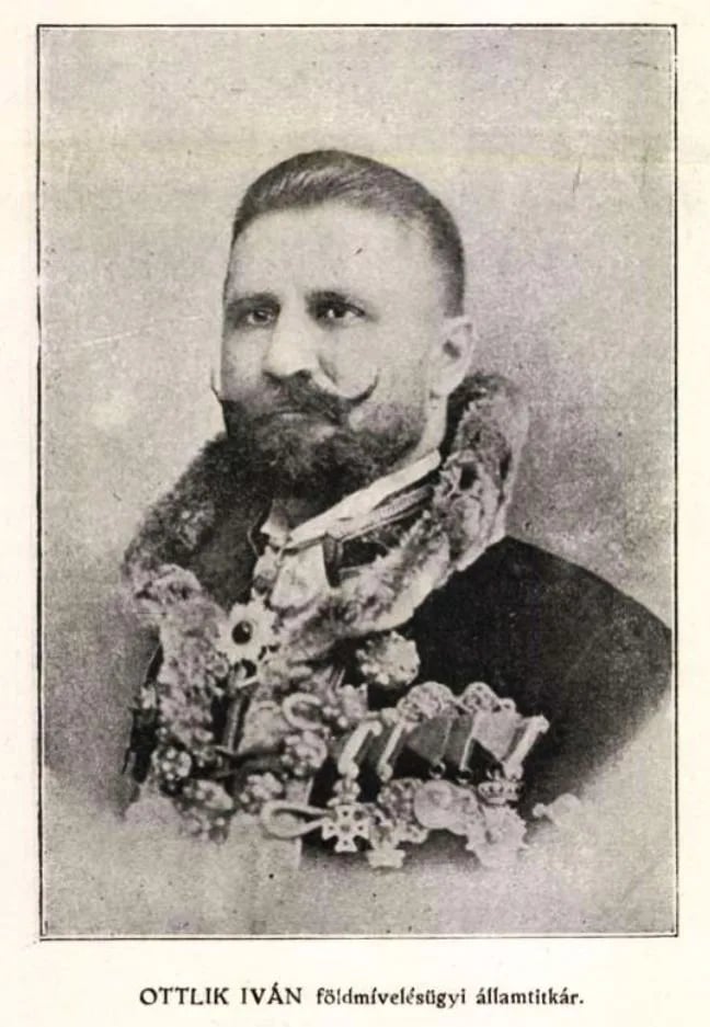 Porträt von Iván Ottlik (1858–1940) – Gedenkseite