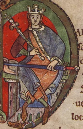 Porträt von Malcolm IV. (1141–1165) – Gedenkseite