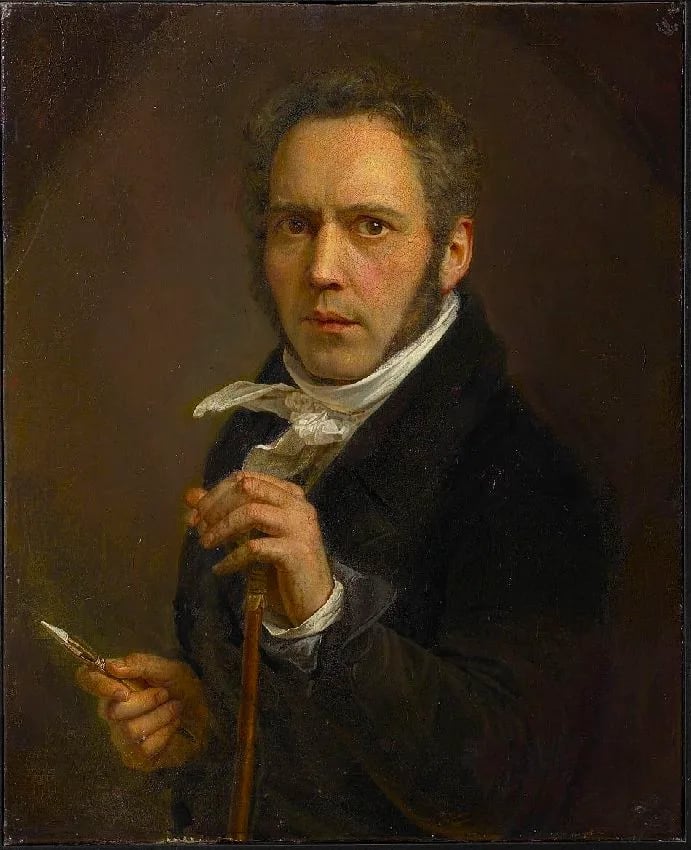 Portrait of Johann Baptist Joseph Bastiné (1783–1844) – memorial page
