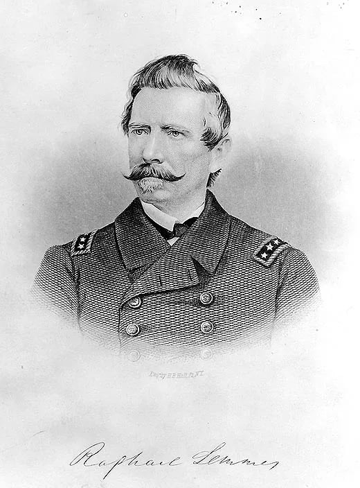 Portrait of Raphael Semmes (1809–1877) – memorial page