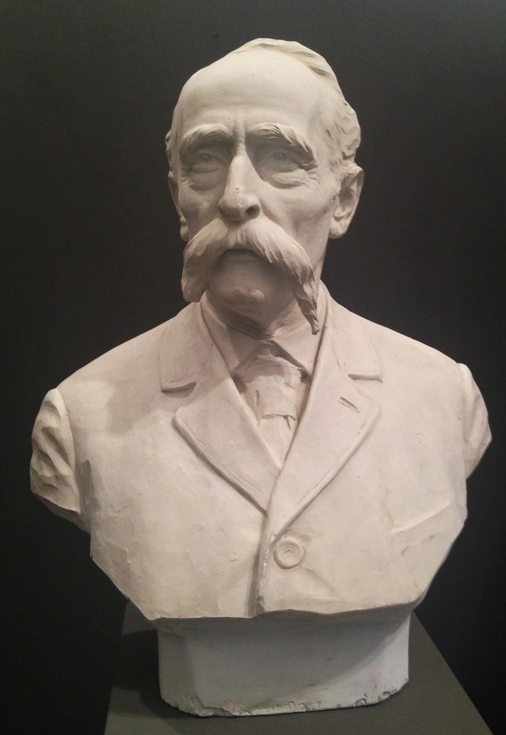Porträt von Francesco Saverio Cavallari (1809–1896) – Gedenkseite