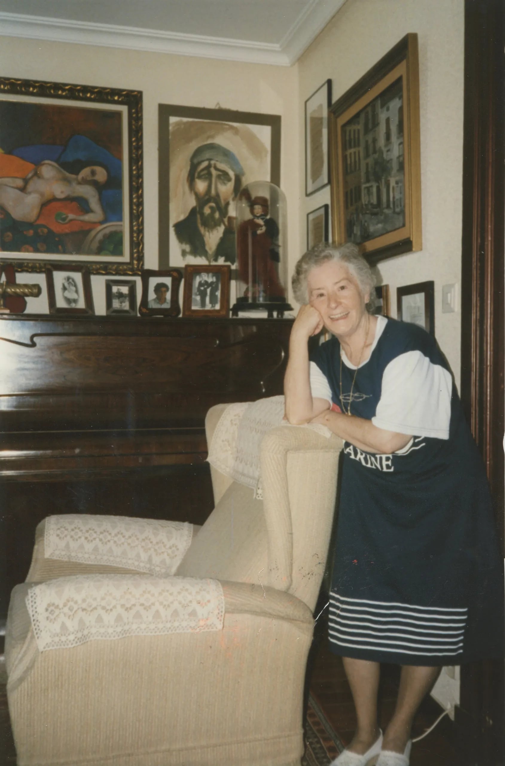 Portrait of Carmen Balenziaga (1922–2000) – memorial page
