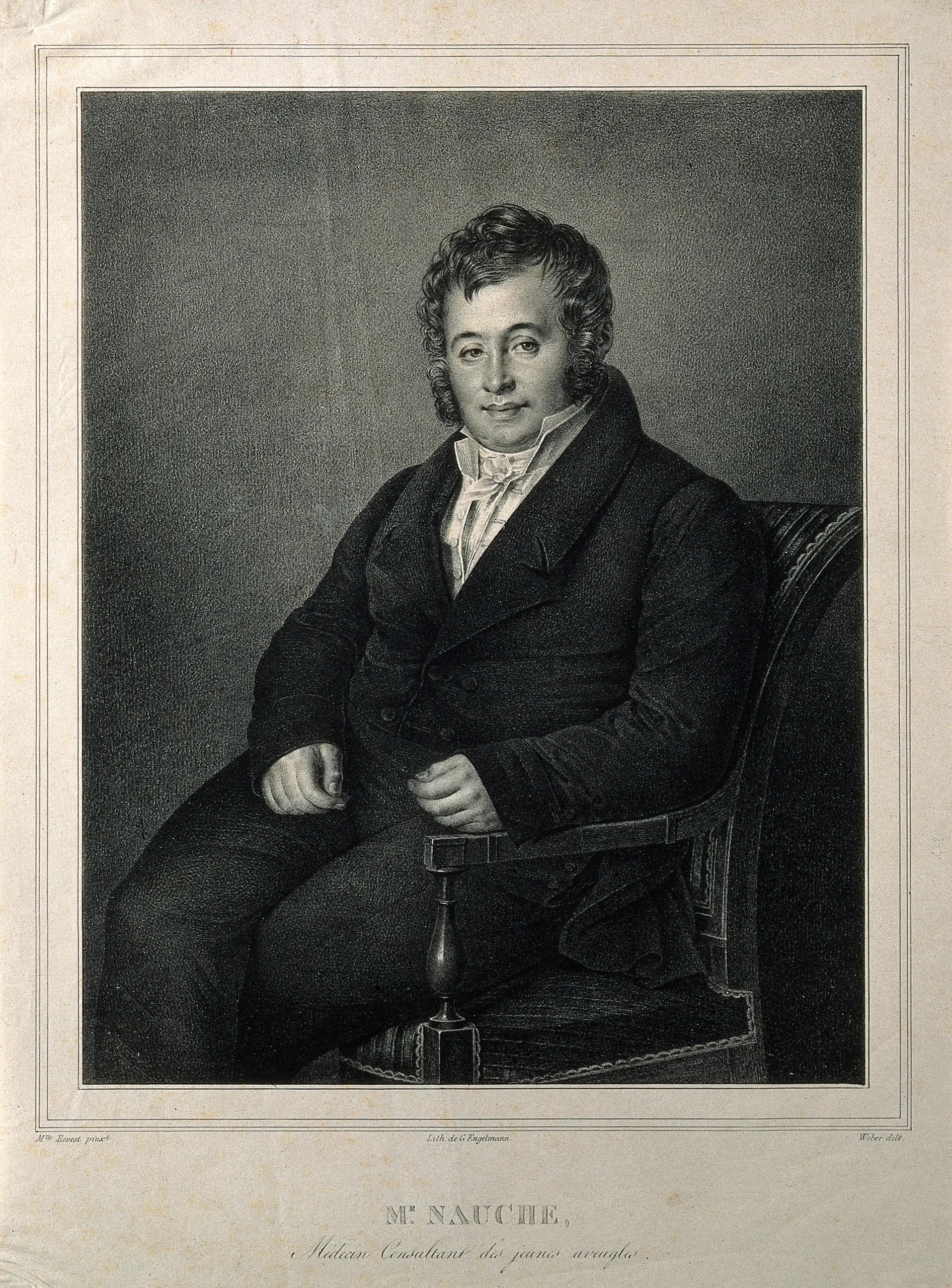 Portrait of Jacques-Louis Nauche (1776–1843) – memorial page