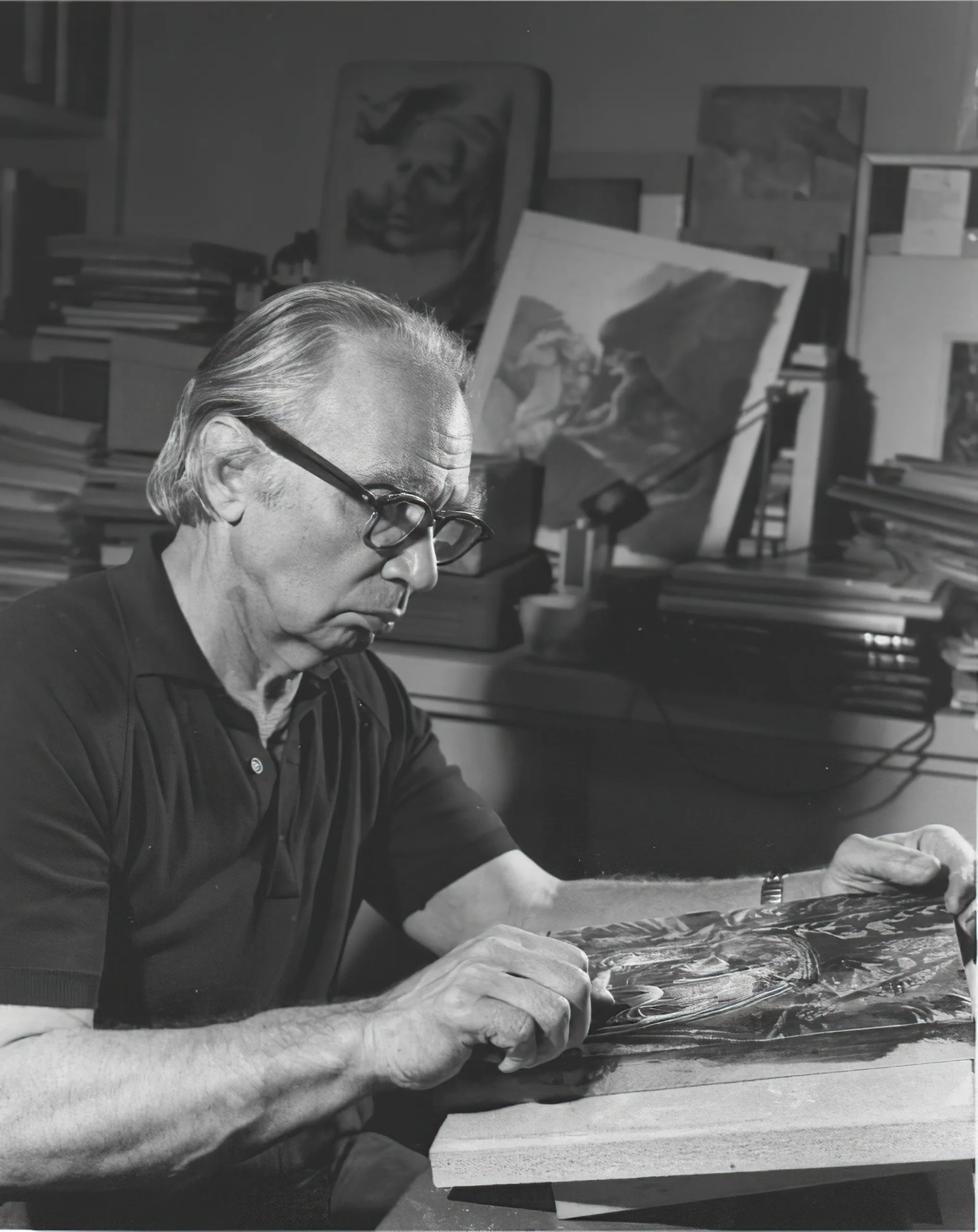 Porträt von Lynd Ward (1905–1985) – Gedenkseite
