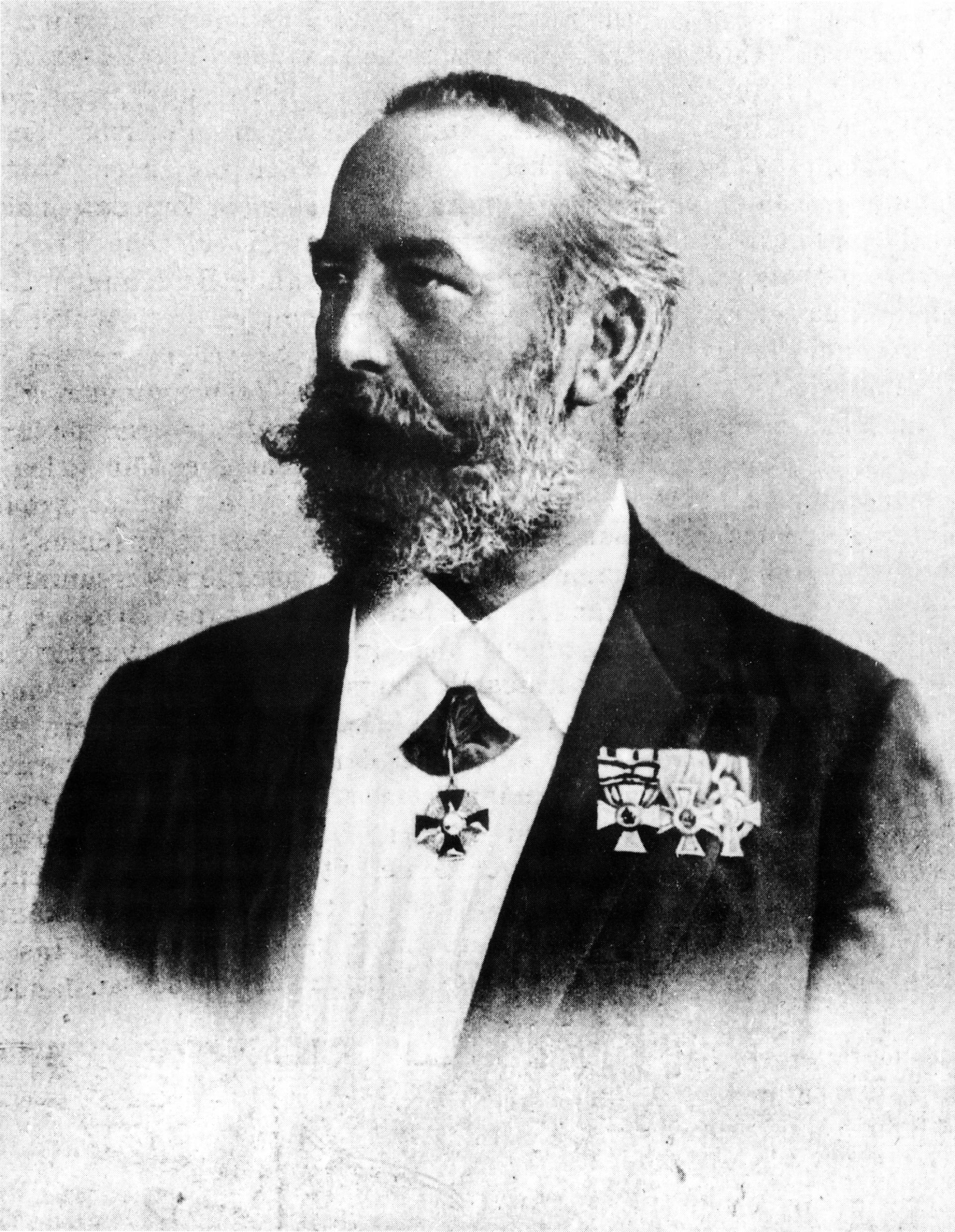 Porträt von Franz Späth (1839–1913) – Gedenkseite