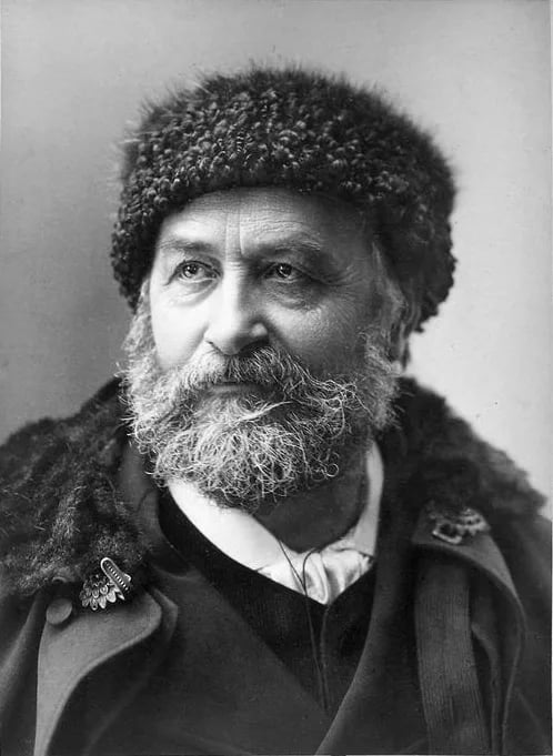 Portrait of Élie Reclus (1827–1904) – memorial page