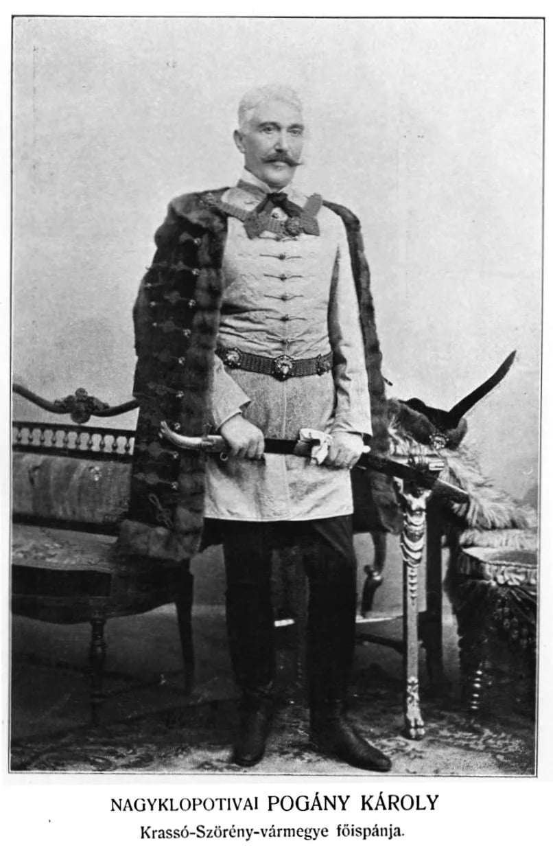 Portrait of Károly Pogány (1848–1925) – memorial page