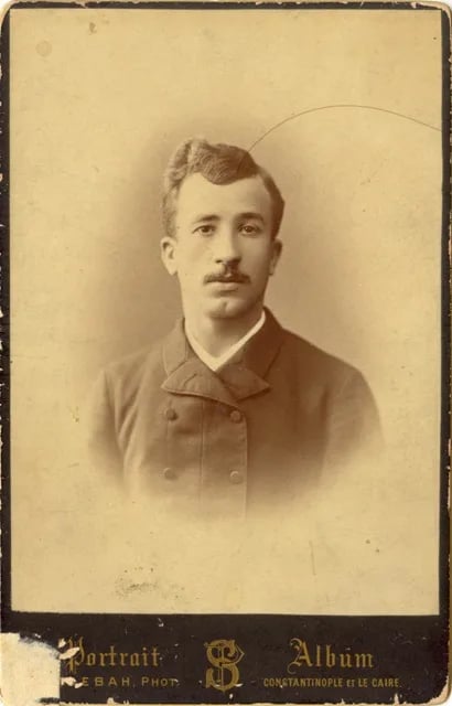 Porträt von Dimitar Kudoglu (1862–1940) – Gedenkseite