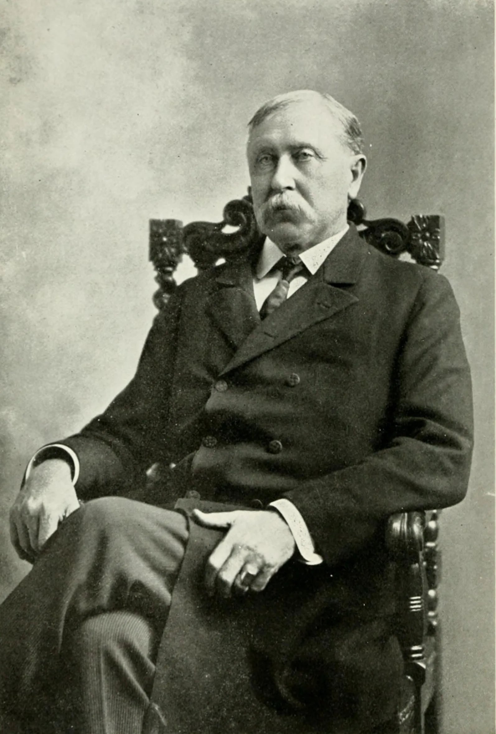 Porträt von Edward Everett Parker (1842–1923) – Gedenkseite