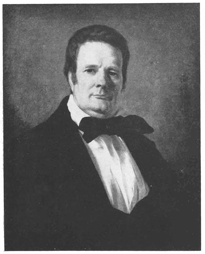Porträt von Oliver Anderson (1794–1873) – Gedenkseite