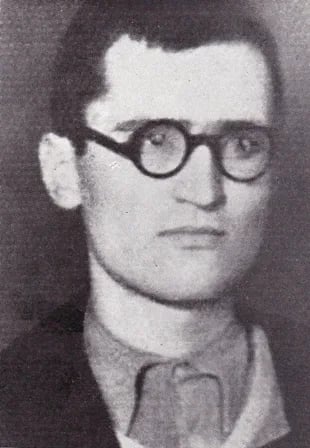 Portrait of Kolyo Tenev (1910–1943) – memorial page
