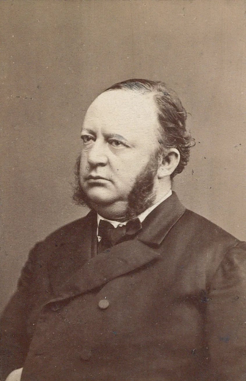 Porträt von Heinrich Breitinger (1832–1889) – Gedenkseite
