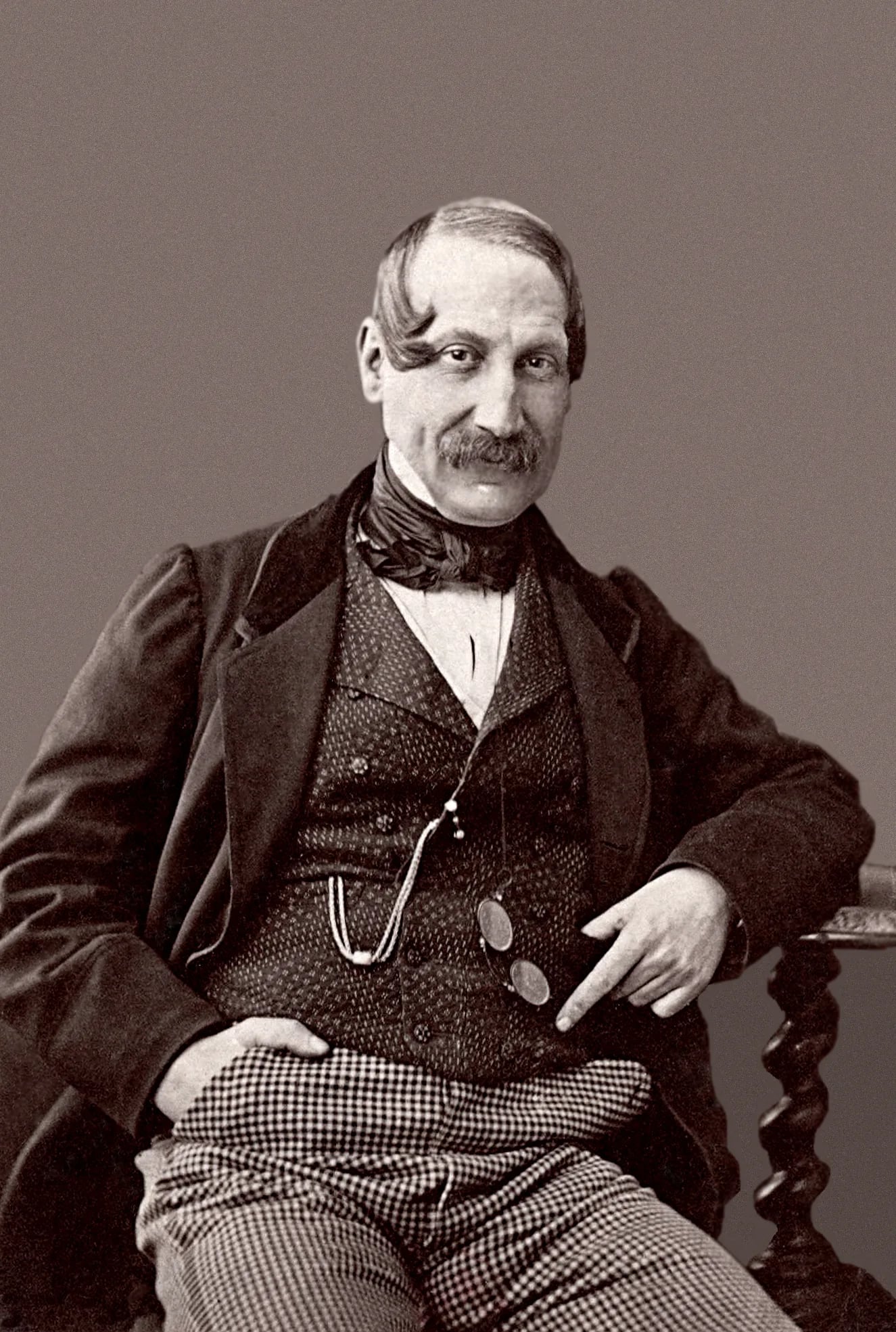 Portrait of Louis Adrien Huart (1813–1865) – memorial page