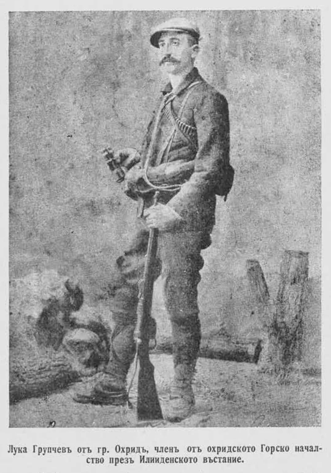 Porträt von Luka Grupchev (1874–1947) – Gedenkseite