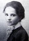 Porträt von Ljubica Ivošević Dimitrov (1884–1933) – Gedenkseite