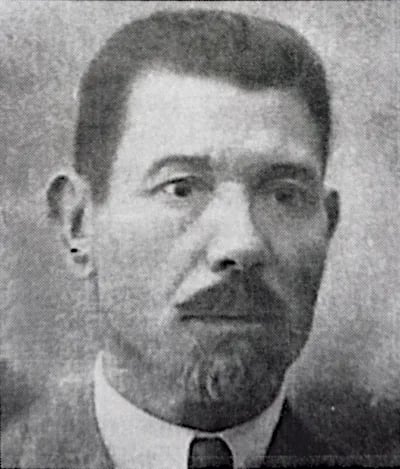 Porträt von Manol Sakelarov (1890–1954) – Gedenkseite