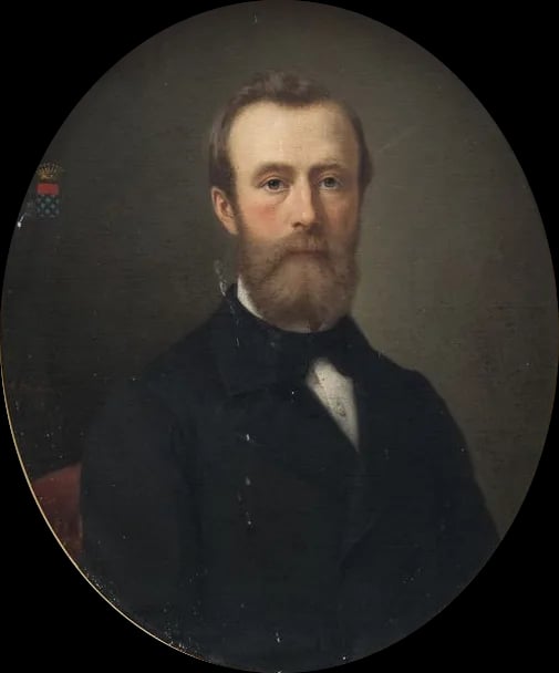 Portrait of Louis de Farcy de La Villedubois (1836–1903) – memorial page