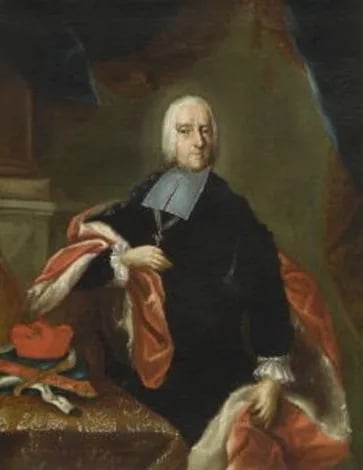 Porträt von Franz Konrad von Stadion und Thannhausen (1679–1757) – Gedenkseite