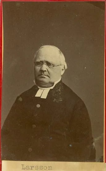 Porträt von Johan Larsson (1806–1884) – Gedenkseite